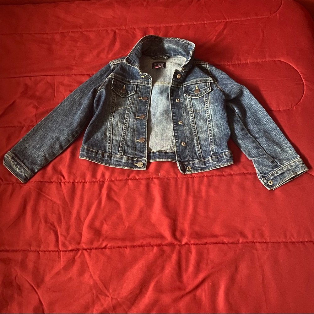 The Children’s Place blue girls 5T Jean jacket